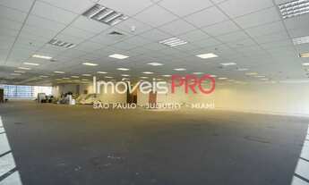 Imagem 6: Laje corporativa com 820m² de área útil amplo e sofisticado com vista para a JK