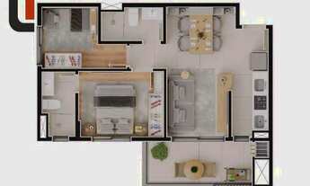 Imagem 2: Moní - Apto 55m² 2 quartos, sacada gourmet e 1 vaga no Alto da Glória