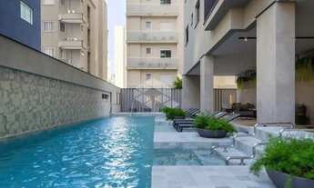 Imagem: Flat em andar alto com 1 vaga privativa