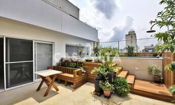 Imagem 3: COBERTURA DUPLEX em MOEMA PÁSSAROS com 181m² A.U. sendo: 3 dormitórios (1 suíte) e 2 vagas