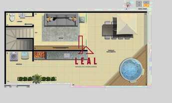 Imagem 4: Cobertura à venda, 2 quartos, 2 suítes, 2 vagas, Silveira - Belo Horizonte/MG