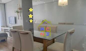 Imagem 5: Apartamento com 3 dormitórios à venda, 73 m² por R$ 370.000 - condomínio parque das rosas