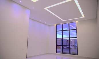 Imagem 2: Ponte Alta Norte Rua da Brasnica, casa nova com 3 suítes sala c/ pé direito duplo