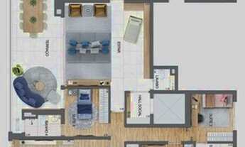 Imagem 6: Apartamento Vila Mariana com 4 Quartos e 6 banheiros à Venda, 181 m²