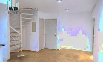 Imagem 2: Apartamento com 1 dormitório para alugar, 54 m² por R$ 3.284/mês - Alphaville Industrial