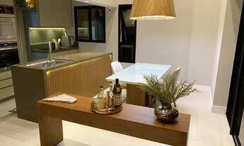 Imagem 2: MONDIAL 3/4 sendo 2 suítes Decorado & Mobiliado Andar Alto Nascente 122 m2