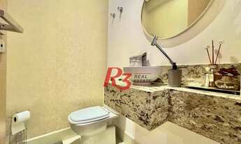 Imagem 6: Apartamento com 2 dormitórios à venda, 86 m² por R$ 1.101.800,00 - Aparecida - Santos/SP