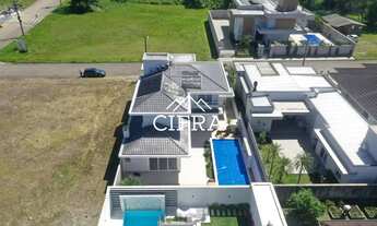 Imagem 4: Casa de Alvenaria - Venda - 03 suítes - 290m2 - Semi Mobiliada - Alto Padrão - Piscina Aqu