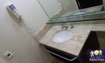 Imagem 7: Flat para locação no Jardim Paulista - Edifício International Plaza Flat - Cód. FLU00942