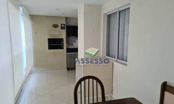 Imagem 4: Apartamento de 93 m² com 3 dormitórios, sendo 1 suíte, varanda gourmet com churrasqueiras