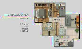 Imagem 2: Venda Apartamento 2 quartos Padre Eustáquio Belo Horizonte