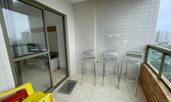 Imagem 3: Apartamento para venda com 60 metros quadrados com 2 quartos em Canto do Forte - Praia Gra