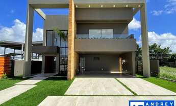 Imagem 3: Casa em alto padrão em cond fechado - 4/4 suíte varanda - Área de lazer - Energia solar