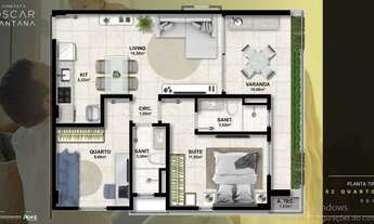 Imagem 7: Residencial Oscar Santana com 1 e 2 quartos ou Duplex com 3 quartos