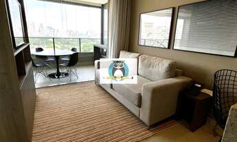 Imagem 2: Ap. 1 dorm.,36m2, mobiliado, ar cond., varanda, serviço camareira, 1 vaga