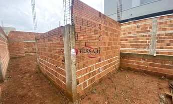 Imagem 2: Vende casa em construção no Buona Vitta , paredes altura da laje, com 3 dormitórios, sala