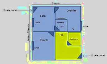 Imagem 2: Casa/apartamento 2 quartos com suíte Muzema
