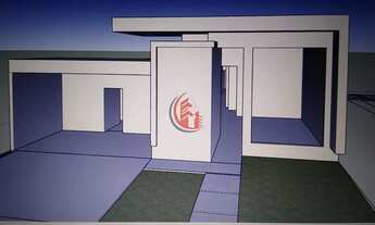 Imagem 2: Casa térrea 230m² de área construída, 4 suítes, no Condomínio Jardim Residencial Villa Suí