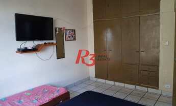 Imagem 6: Apartamento com garagem privativa, vista mar, 2 dormitórios, 86 m² - Centro - São Vicente