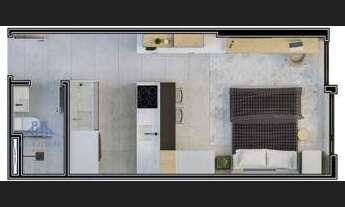 Imagem: Studio com 1 dormitório à venda, 34 m²