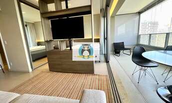 Imagem 6: Ap. 1 dorm.,36m2, mobiliado, ar cond., varanda, serviço camareira, 1 vaga