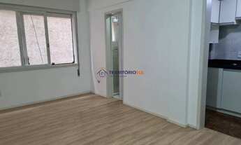 Imagem 6: Apartamento semi mobiliado JK de 1 dormitório e elevador no Bairro Cidade Baixa