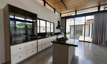 Imagem 2: Casa com 3 dormitórios para alugar, 185 m² por R$ 10.500,00/mês - Condomínio Reserva Saint