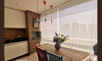 Imagem 5: Apartamento para venda possui 128 metros quadrados com 3 quartos, 1 suíte, varanda com chu