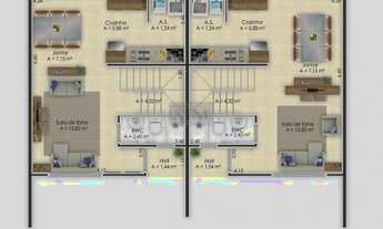 Imagem 6: Sobrado com 3 dormitórios à venda com 138m² por R$ 420.000,00 no bairro Vargem Grande - PI