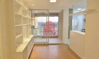 Imagem: Apartamento de 49m² com varanda e vaga