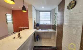 Imagem 6: Kitnet sala living à venda, 30 m² por R$ 266.000 - Embaré - Santos/SP