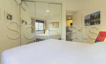 Imagem 5: Flat para locação no Itaim, próximo a Av. Faria Lima, 9 de Julho, Clube Pinheiros e Shop