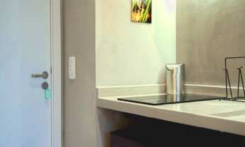 Imagem 5: APARTAMENTO STUDIO, NOVO, VARANDA, ÚLTIMO ANDAR, MOBILIADO E DECORADO - para VENDA EM PINH