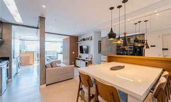 Imagem 1: Lindo apartamento em condomínio clube com 3 dorm. suíte varanda gourmet e decoração impecá