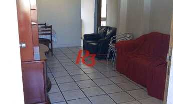 Imagem 2: Apartamento com garagem privativa, vista mar, 2 dormitórios, 86 m² - Centro - São Vicente