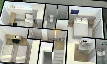 Imagem 6: Sobrado com 3 dormitórios à venda, 111 m² por R$ 540.000 - Sítio Cercado - Curitiba/PR