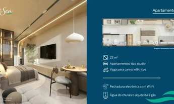 Imagem 5: Apartamento pé na areia com 23m entrada de 10% pagamento facilitado
