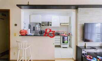 Imagem 4: Apartamento com 2 dormitórios à venda, 62 m² por R$ 450.000,00 - Encruzilhada - Santos/SP