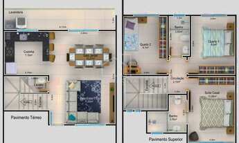 Imagem 6: Sobrado para Venda em Uberlândia, Segismundo Pereira, 3 dormitórios, 1 suíte, 2 banheiros