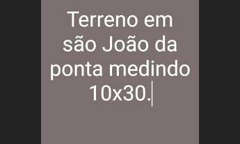 Imagem: Terreno a venda em são João da ponta-pa