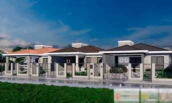 Imagem 2: CASA PARA VENDA COM 124 METROS QUADRADOS COM 3 QUARTOS E PISCINA EM AREIAS - TIJUCAS - SC