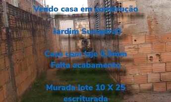 Imagem: Casa em construção no Jardim Sucupira