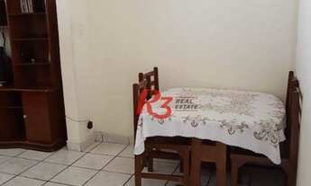 Imagem 4: Apartamento com garagem privativa, vista mar, 2 dormitórios, 86 m² - Centro - São Vicente