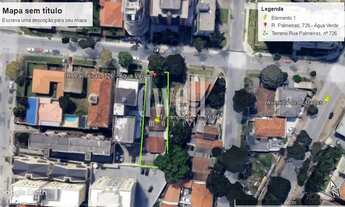 Imagem 4: TERRENO à venda com 728.61m² por R$ 1.490.000,00 no bairro Água Verde - CURITIBA / PR