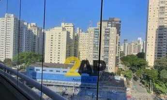 Imagem 3: Apartamento com 1 dormitório para alugar, 40 m² por R$ 3.695,00/mês - Brooklin Paulista