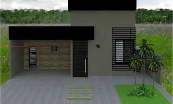 Imagem: Casa em fase final de construção no Condomínio