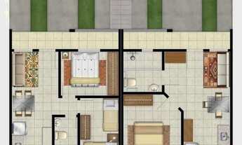 Imagem 3: Casa para Venda - 49.62m², 2 dormitórios, 1 vaga - Aberta dos Morros