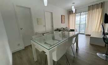 Imagem 2: Apartamento 01 dormitório mobiliado em Alphaville - andar alto