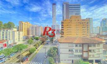 Imagem 2: Apartamento para venda com 190 metros quadrados com 3 quartos em Embaré - Santos - SP