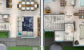 Imagem 4: Sobrado para Venda em Uberlândia, Segismundo Pereira, 3 dormitórios, 1 suíte, 2 banheiros